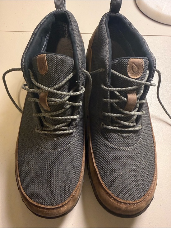 OluKai Other - OluKai Ua Kea WP Waterproof Mid Chukka Sneaker Boots Gray Brown Men's 11.5